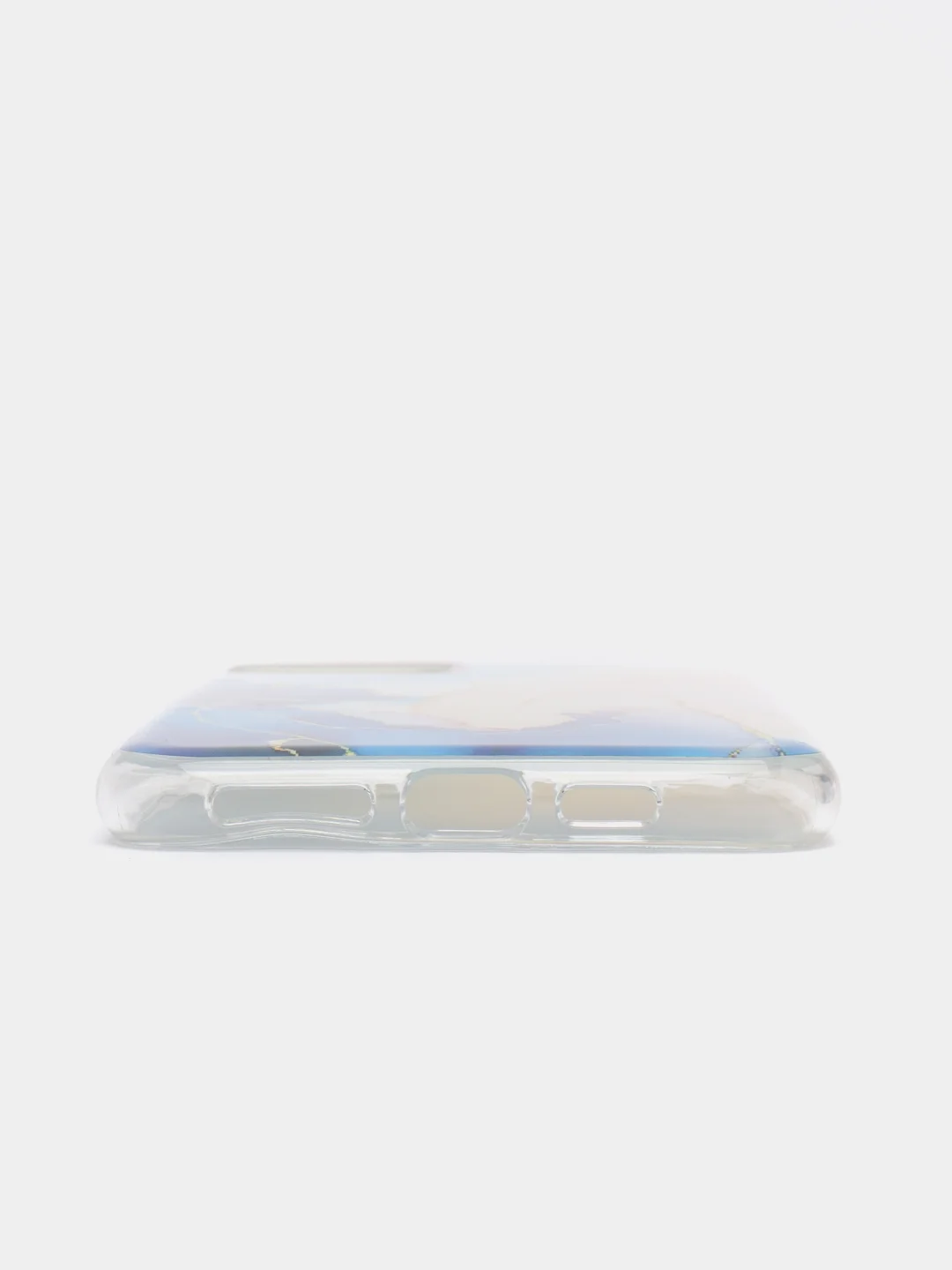 Синий чехол для iPhone 11 Pro Max "Акварель"