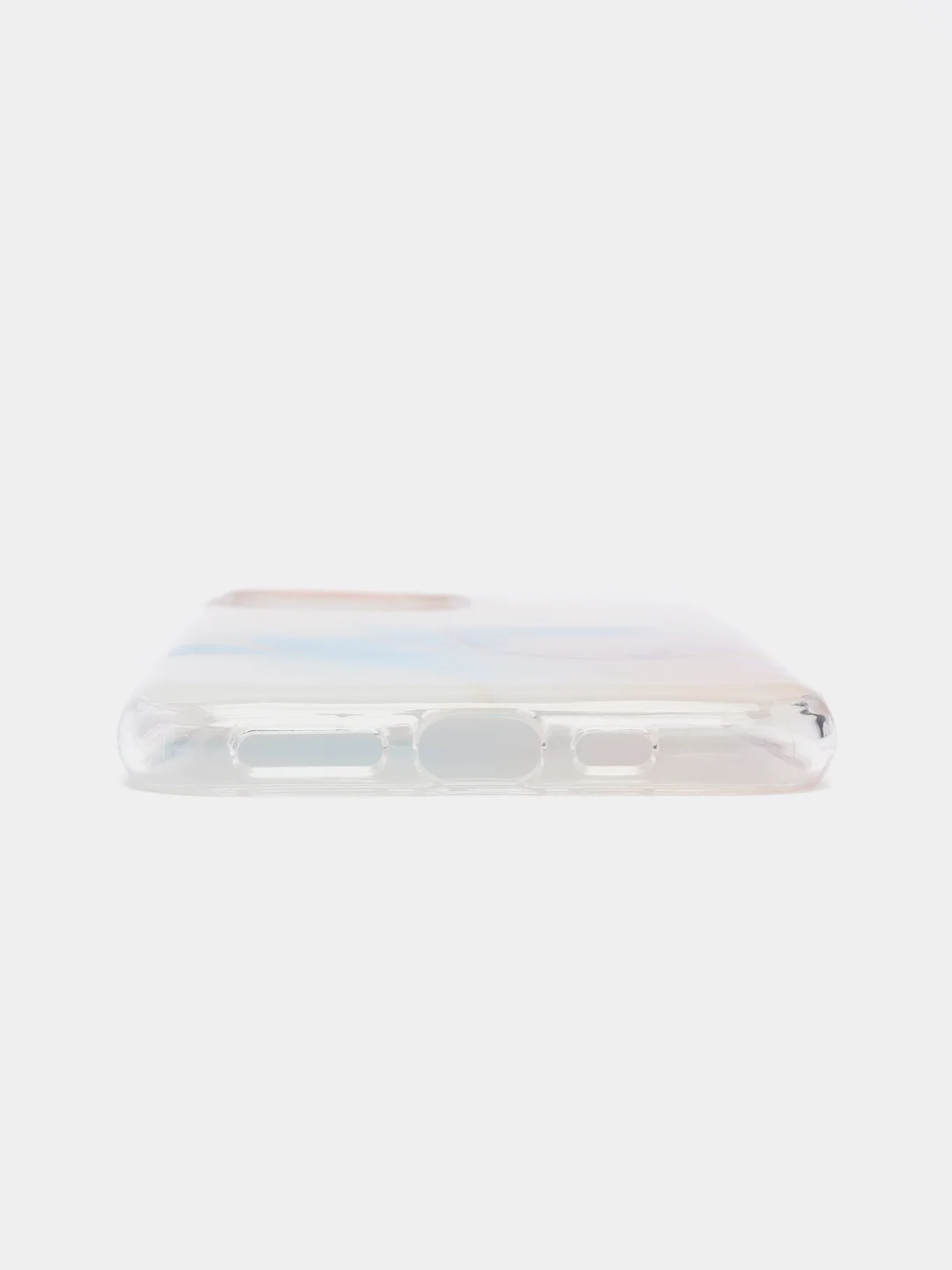 Голубой чехол для iPhone 11 Pro "Акварель"