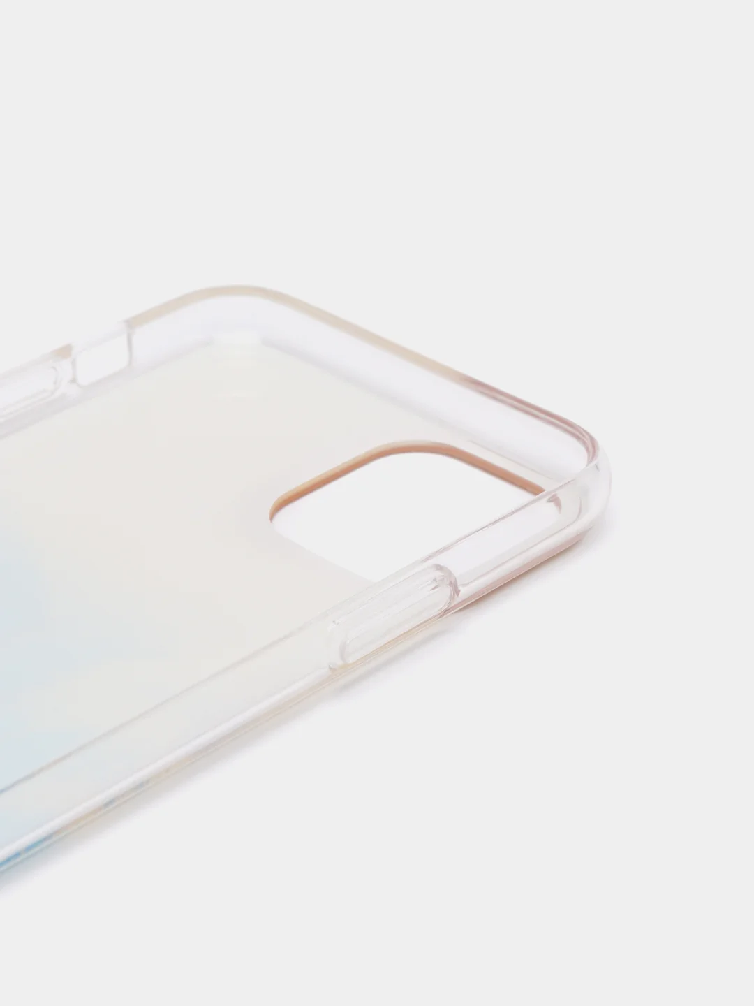 Голубой чехол для iPhone 11 Pro "Акварель"