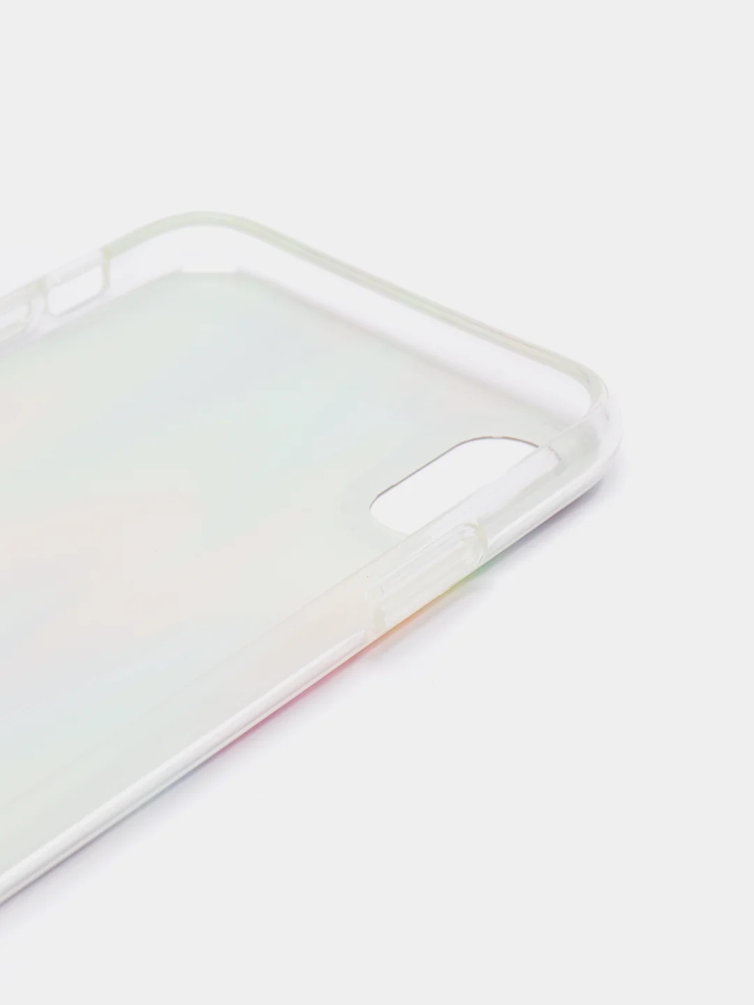 Фиолетовый чехол для iPhone X/ Xs "Акварель"