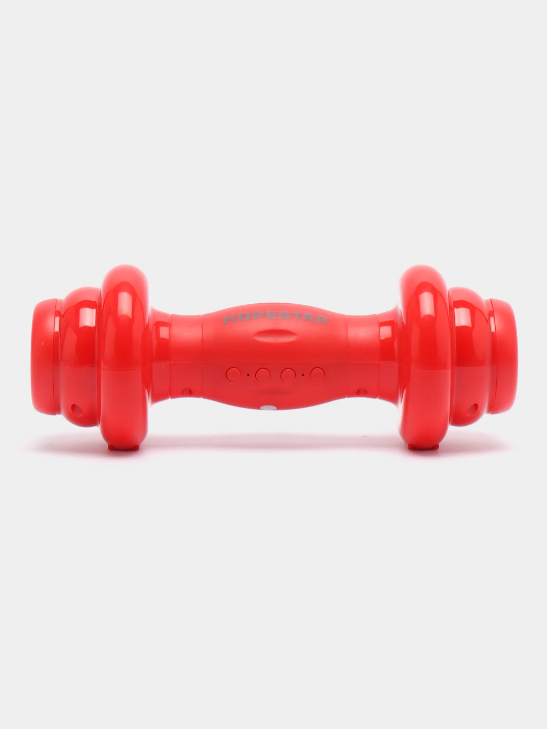 Колонка портативная Hopestar, H15, пластик, Bluetooth, цвет красный