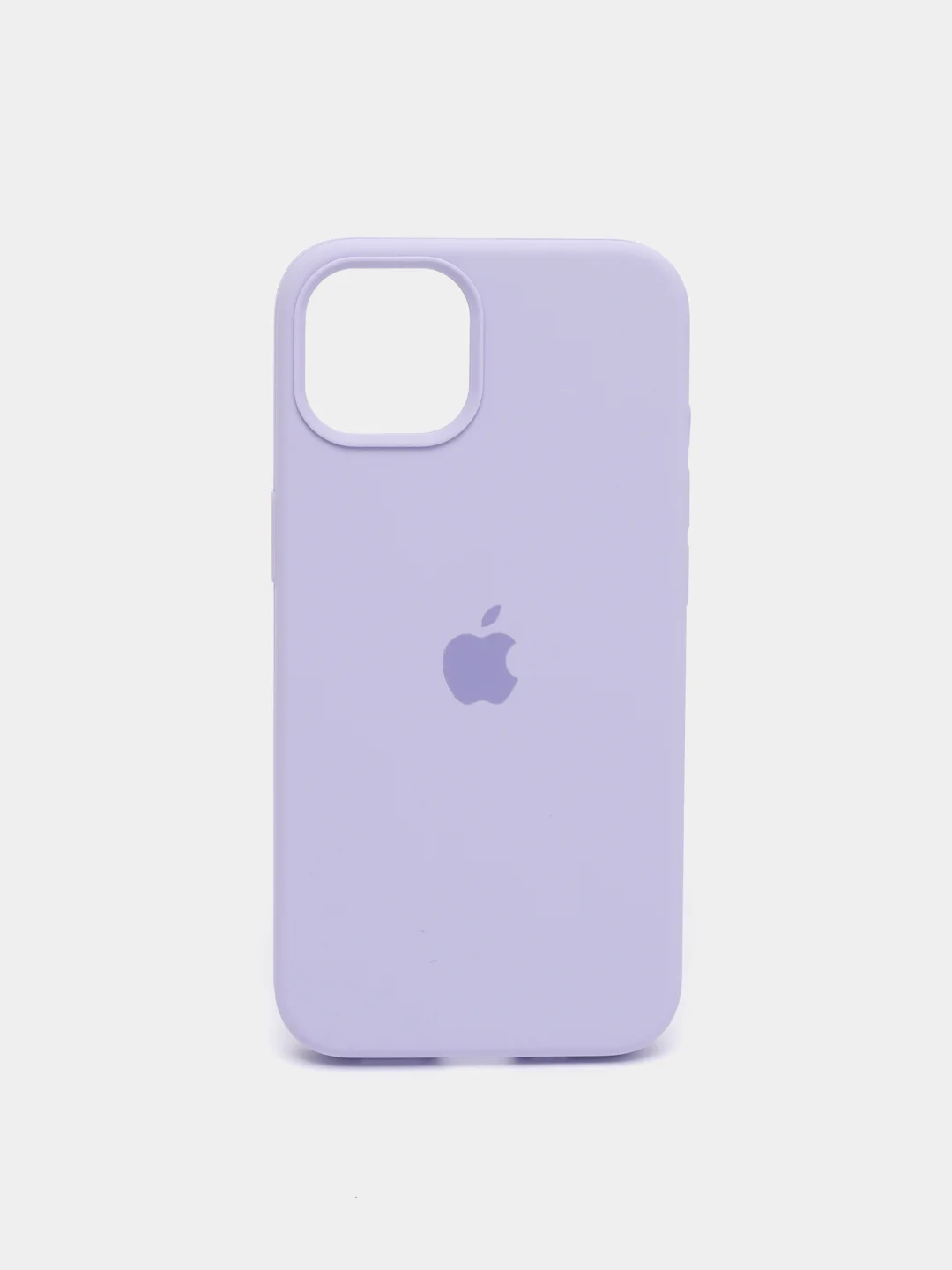 Кремовый силиконовый защитный чехол для iPhone 13 с закрытым низом