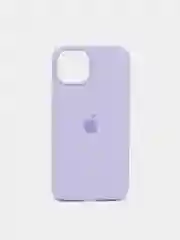 Кремовый силиконовый защитный чехол для iPhone 13 с закрытым низом