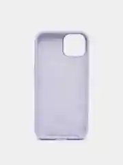 Кремовый силиконовый защитный чехол для iPhone 13 с закрытым низом