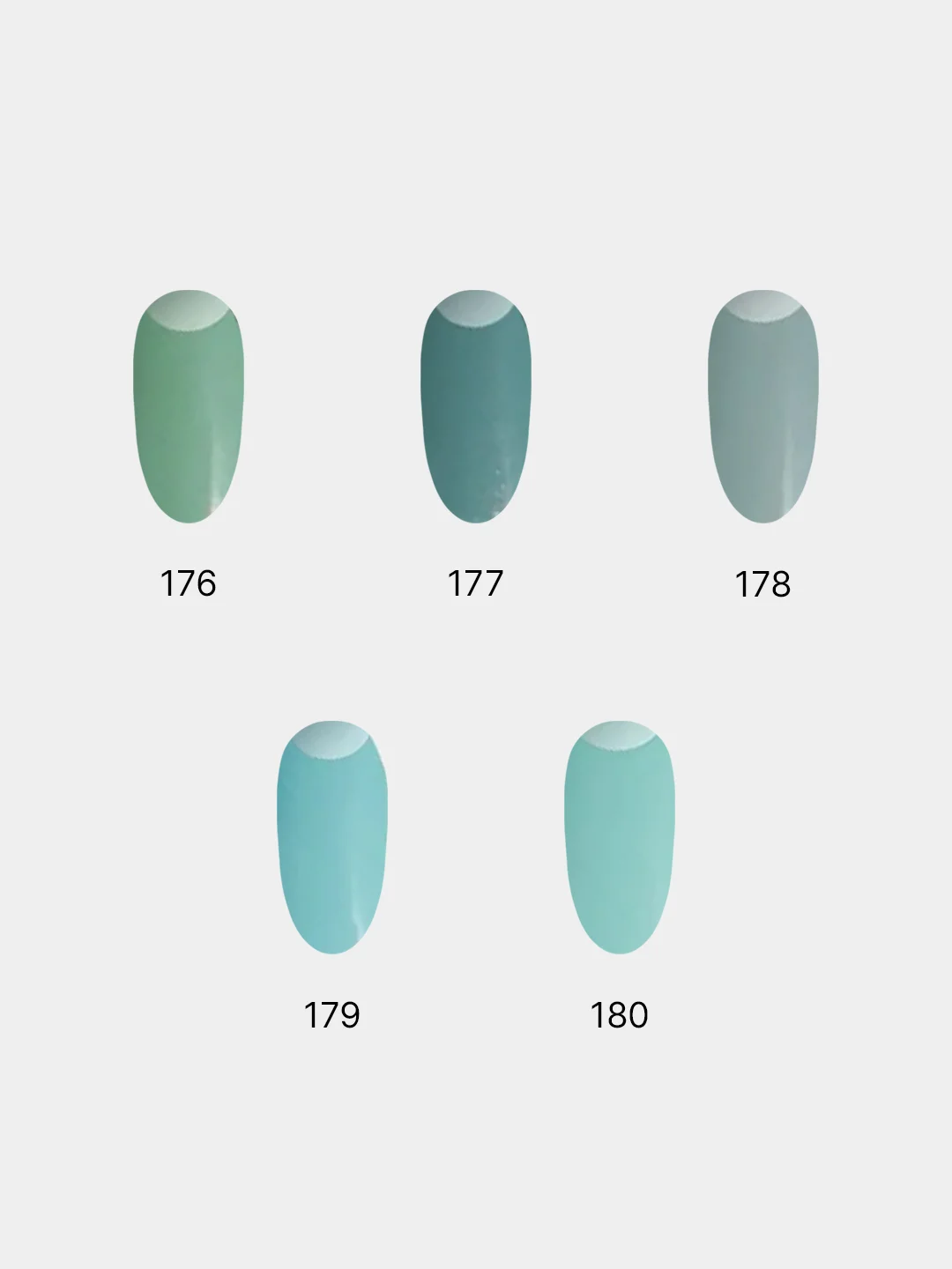 Гель-лак для ногтей Dona Jerdona, серия "Turquoise", 10 мл