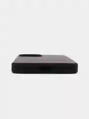 Черный силиконовый защитный чехол для iPhone 13 с закрытым низом
