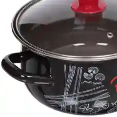 Набор эмалированных кастрюль "Болоньезе", 3 штуки, 2л, 3л, 4л, Керчь