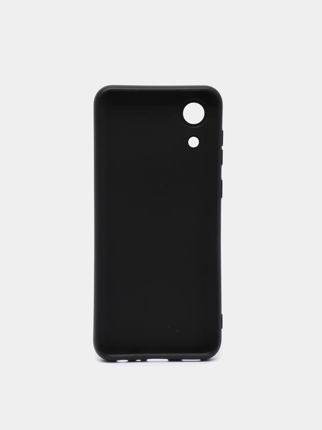 Черный чехол Samsung Galaxy A03 Core, Самсунг Галакси А03 Кор силиконовый, цветной, матовый
