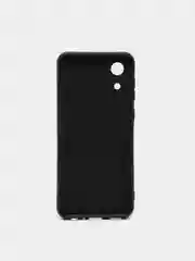 Черный чехол Samsung Galaxy A03 Core, Самсунг Галакси А03 Кор силиконовый, цветной, матовый