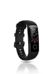 Черный ремешок Honor Band 4 / Band 5, однотонный, силиконовый
