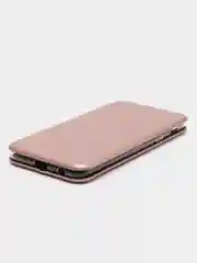 Розовый чехол книжка Samsung Galaxy A6 Plus 2018 / J8 2018, Самсунг Галакси А6 Плюс / Джи8 2018