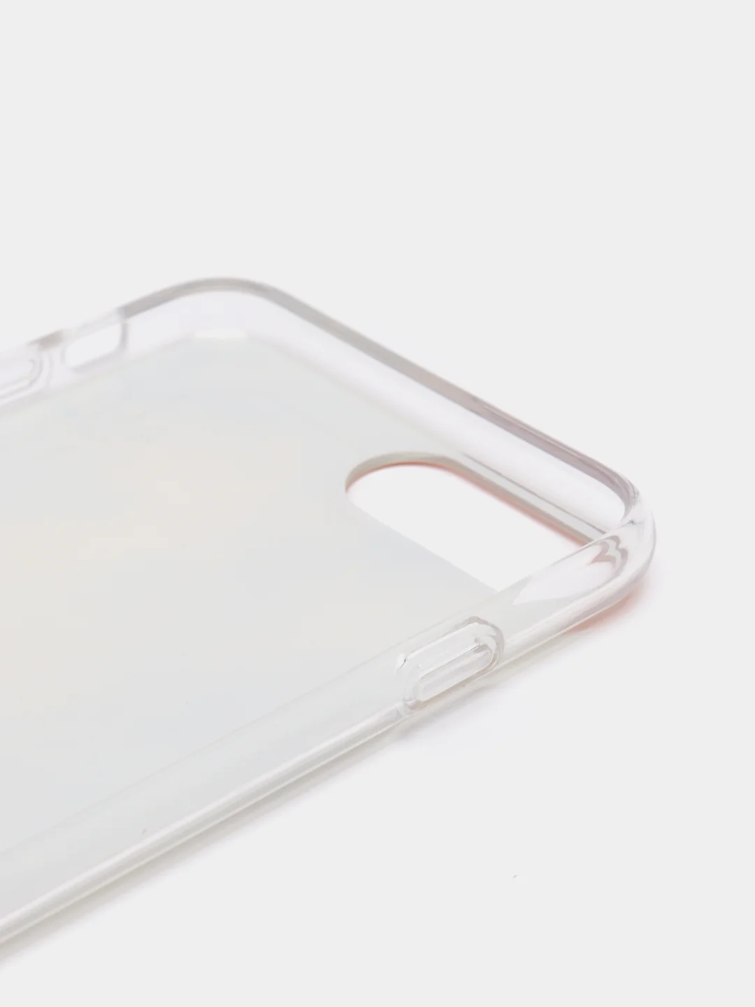 Серый чехол для iPhone 7 Plus/ 8 Plus "Акварель"