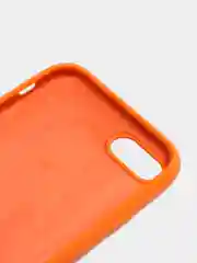 Оранжевый чехол Silicone Case для iPhone 11 12 mini 13Pro Max 6s 7+ 8Plus XS противоударный открытый