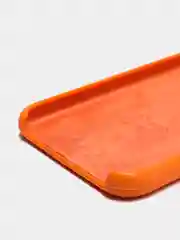 Оранжевый чехол Silicone Case для iPhone 11 12 mini 13Pro Max 6s 7+ 8Plus XS противоударный открытый