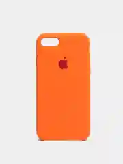 Оранжевый чехол Silicone Case для iPhone 11 12 mini 13Pro Max 6s 7+ 8Plus XS противоударный открытый
