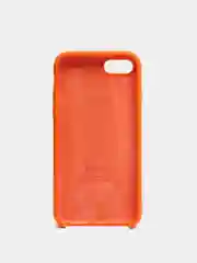 Оранжевый чехол Silicone Case для iPhone 11 12 mini 13Pro Max 6s 7+ 8Plus XS противоударный открытый