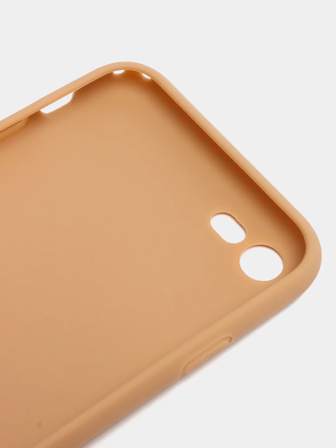 Бежевый яркий силиконовый чехол для iPhone, 14 цветов