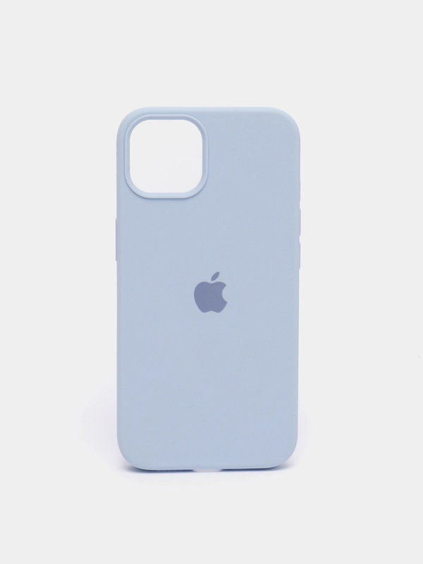 Силиконовый защитный чехол для iPhone 13 с закрытым низом