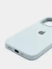 Зелёный хаки чехол Silicone Case для iPhone 13 Pro с закрытым низом