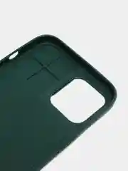 Зеленый чехол силиконовый, рельефный для iPhone Айфон XS Max / 11 / 11 Pro / 11 Pro Max / 12