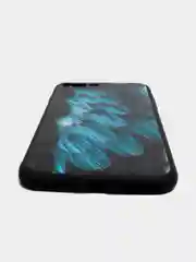 Голубой яркий чехол, цветные принты-картинки iPhone 5S/SE/6/6S/7/8/Plus/X/XS/XR/11/12/Mini/Pro/Max