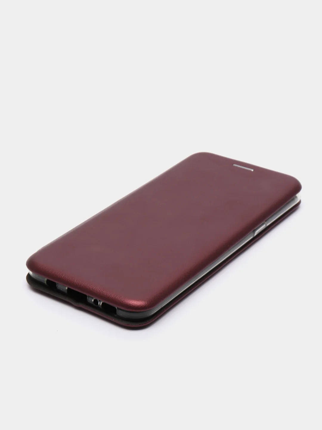 Марсала чехол-книжка для Samsung A01 A02 A03S A11 A22 A32 A41 A42 А52 A71 A72 A80 S8 S9 S10 lite