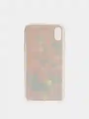 Красный чехол с цветным принтом картинки iPhone 5S/SE/6/6S/7/8/Plus/X/XS/XR/11/12/Mini/Pro/Max
