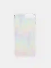 Фиолетовый чехол для iPhone 7 Plus/ 8 Plus "Акварель"