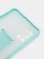 Салатовый противоударный чехол с ремешком держателем Samsung Galaxy A11 M11 A21S A31 A41 A51 A71 M31