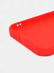 Красный чехол Silicone Case для iPhone 12, 12 Pro, Max, 12 mini, 13, 13 Pro, Max с защитой камеры