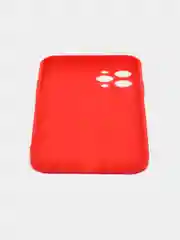 Красный чехол Silicone Case для iPhone 12, 12 Pro, Max, 12 mini, 13, 13 Pro, Max с защитой камеры