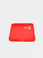 Красный чехол Silicone Case для iPhone 12, 12 Pro, Max, 12 mini, 13, 13 Pro, Max с защитой камеры