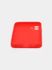 Красный чехол Silicone Case для iPhone 12, 12 Pro, Max, 12 mini, 13, 13 Pro, Max с защитой камеры