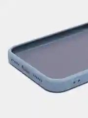 Голубой силиконовый чехол для iPhone 11, XR, 12, 7, 8, 7+, 8+, X, Xs,  Pro, Max, mini