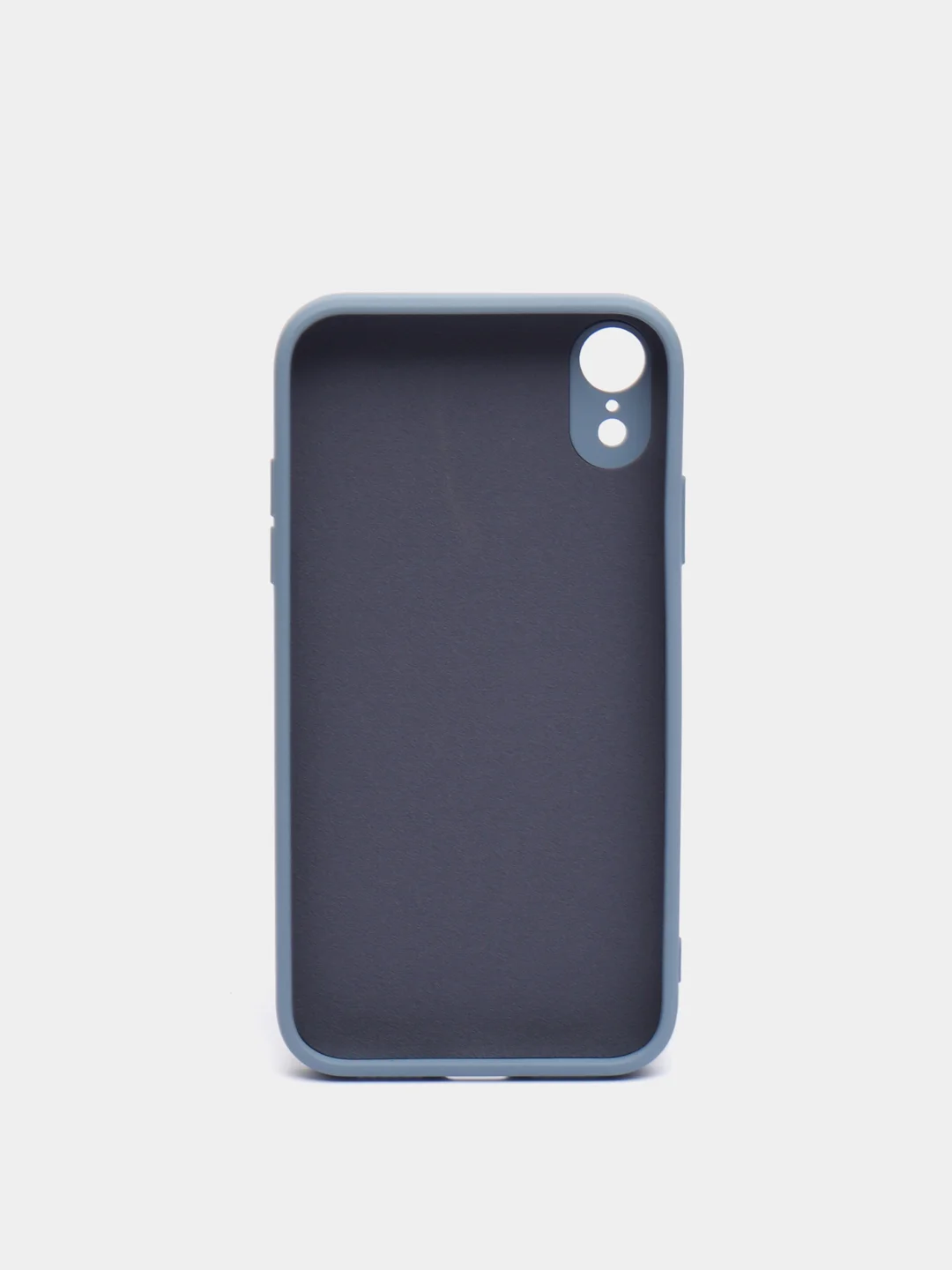 Голубой силиконовый чехол для iPhone 11, XR, 12, 7, 8, 7+, 8+, X, Xs, Pro, Max, mini