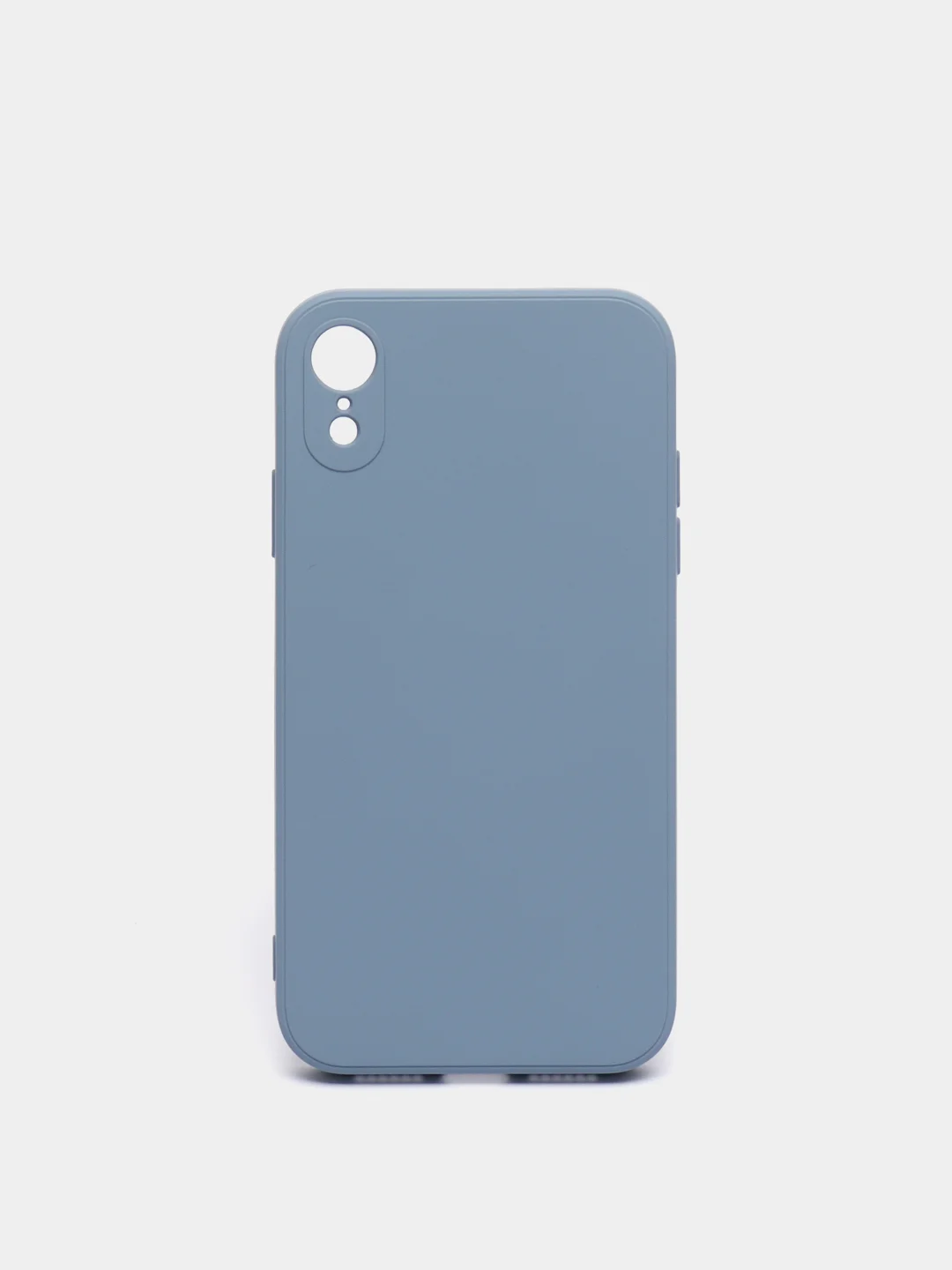 Голубой силиконовый чехол для iPhone 11, XR, 12, 7, 8, 7+, 8+, X, Xs, Pro, Max, mini