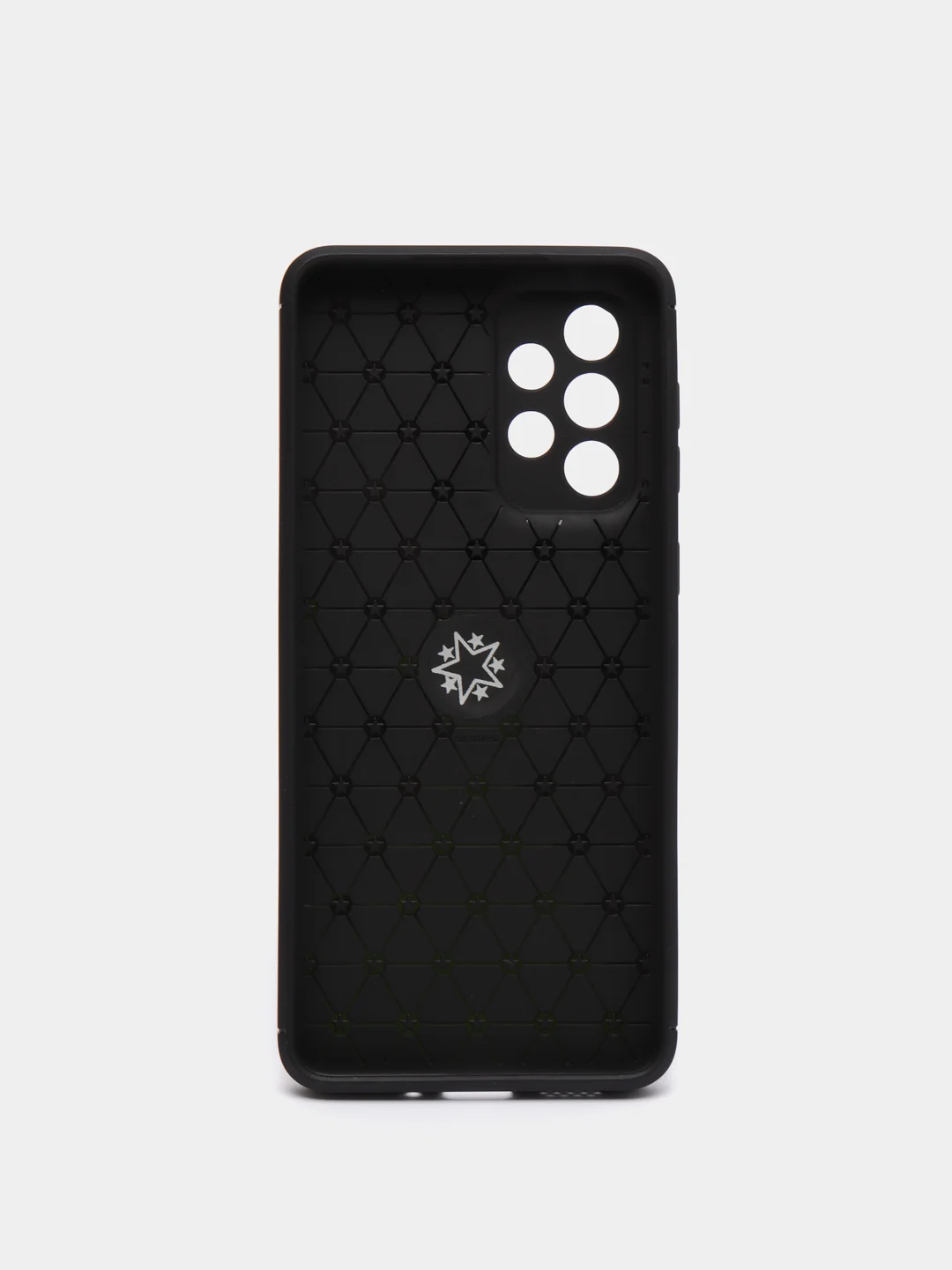 Черный чехол для Samsung A33 с кольцом
