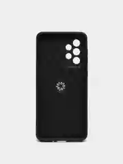 Черный чехол для Samsung A33 с кольцом