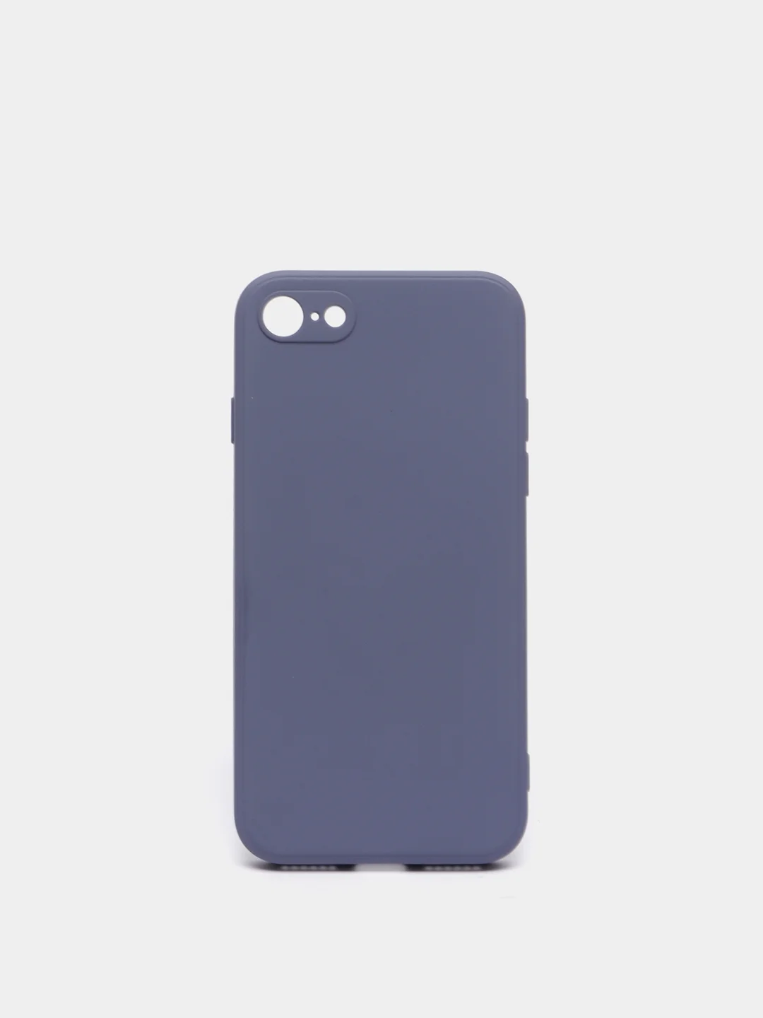 Голубой силиконовый чехол для iPhone 11, XR, 12, 7, 8, 7+, 8+, X, Xs, Pro, Max, mini