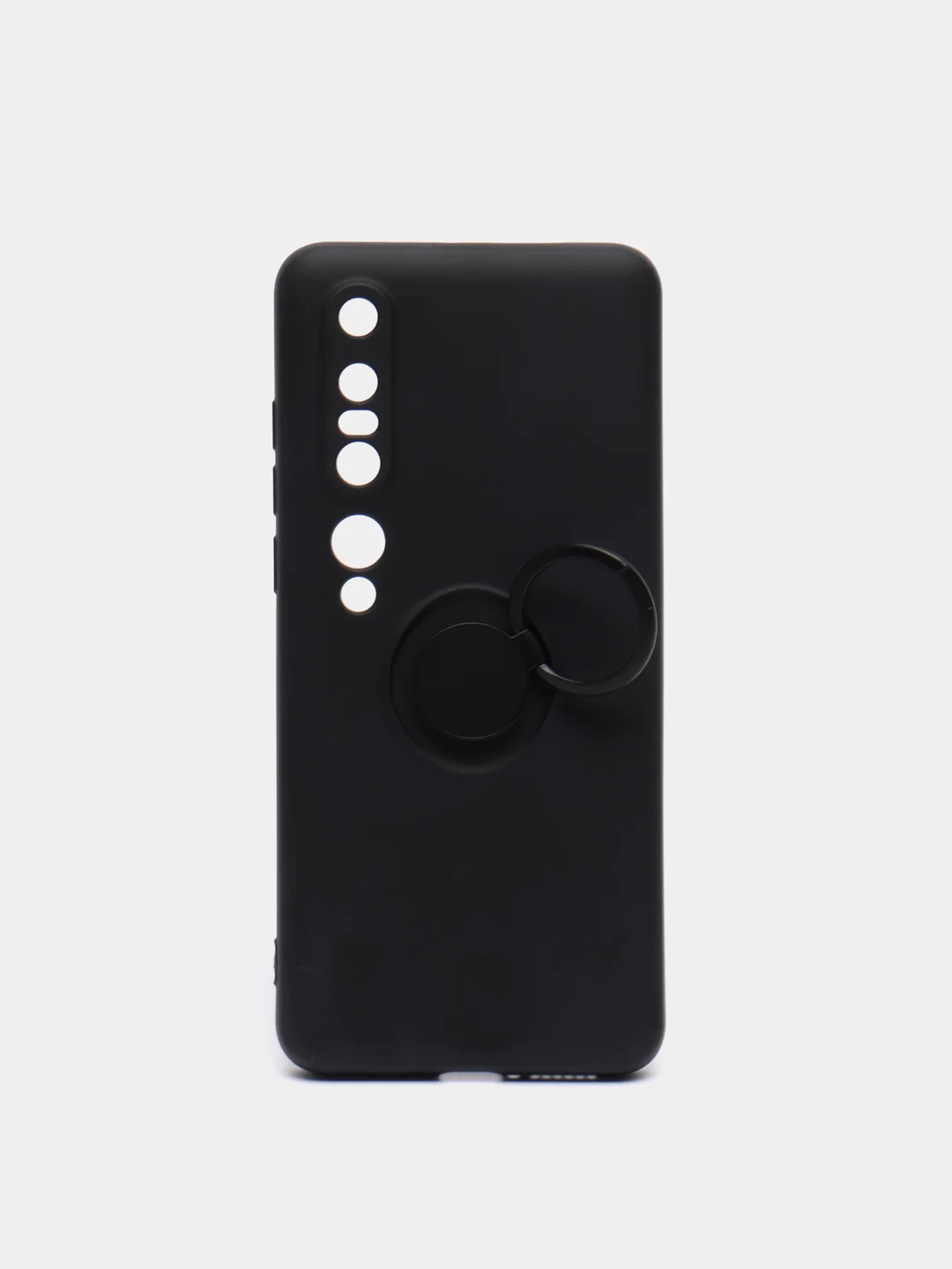Черный чехол для Xiaomi с магнитным кольцом подставкой, мягкий внутри 10 10Pro K30 K30Pro