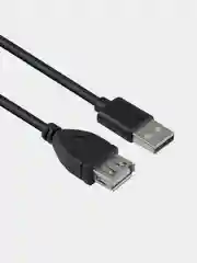 Удлинитель USB 2.0 AM -- AF, для принтера, камеры, мыши, клавиатуры, 1.8 м, SP3090
