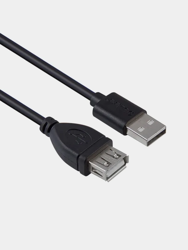 Удлинитель USB 2.0 AM -- AF, для принтера, камеры, мыши, клавиатуры, 1.8 м, SP3090