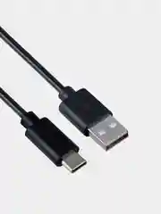 Кабель USB 2.0 - USB Type C, 40W, 2A, 1.8 м, быстрая зарядка, чёрный, BW1439