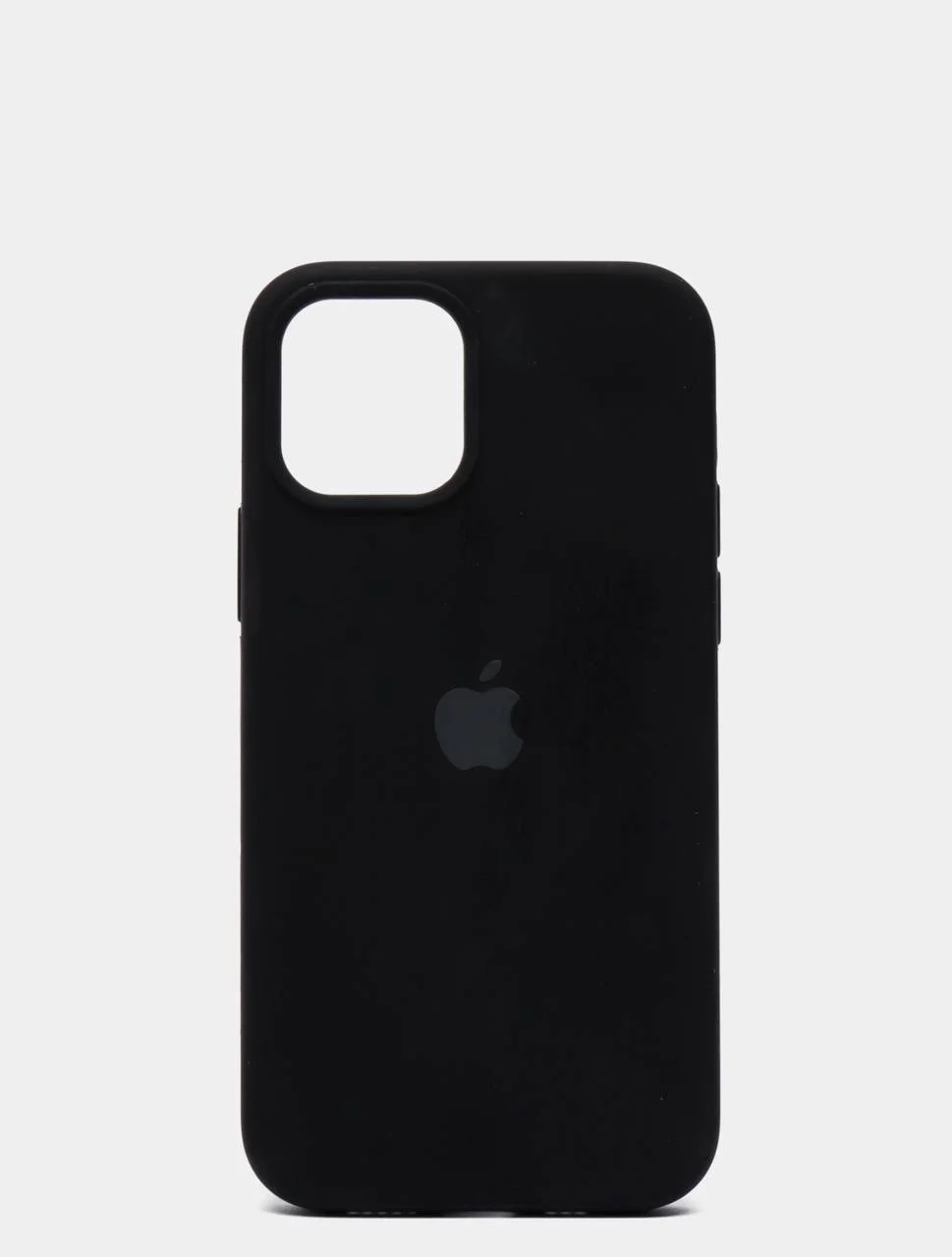 Бежевый меланж чехол Silicone Case для iPhone 12 / iPhone 12 Pro, закрытый низ