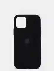 Бежевый меланж чехол Silicone Case для iPhone 12 / iPhone 12 Pro, закрытый низ