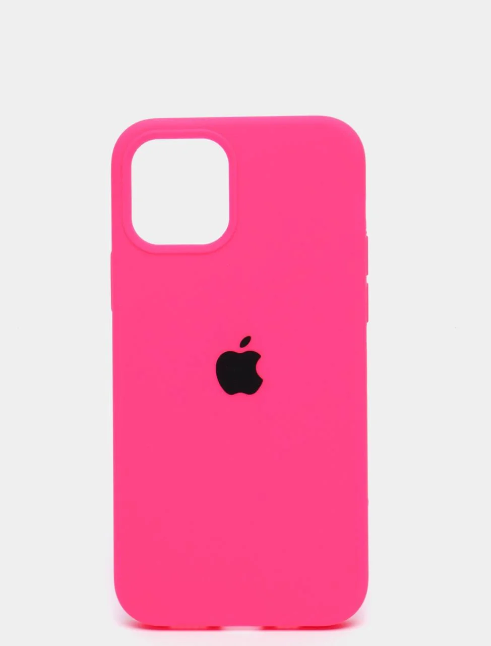 Бежевый меланж чехол Silicone Case для iPhone 12 / iPhone 12 Pro, закрытый низ