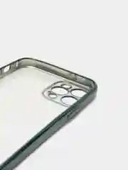 Зеленый чехол прозрачный силиконовый для iPhone XR, 11, 11 Pro, 12 mini, 12, 12 Pro