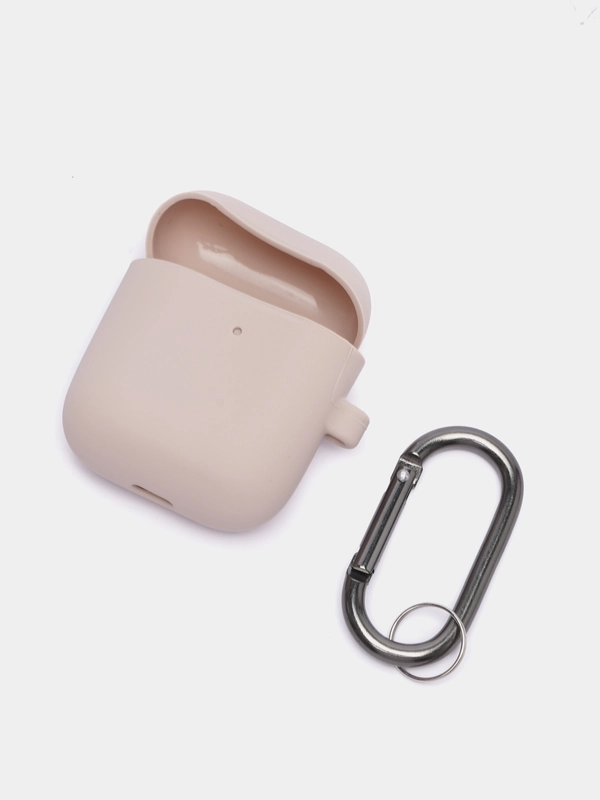 Чехол на AirPods 1/2 с карабином (Эирподс 1 и Эирподс 2)