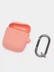 Манго чехол на AirPods 1/2 с карабином (Эирподс 1 и Эирподс 2)