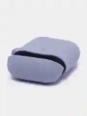 Серый чехол на AirPods 1/2 с карабином (Эирподс 1 и Эирподс 2)